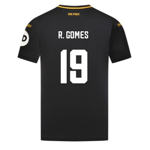 Fotballdrakt Herre Wolves Rodrigo Gomes #19 Bortedrakt 2024-25 Kortermet